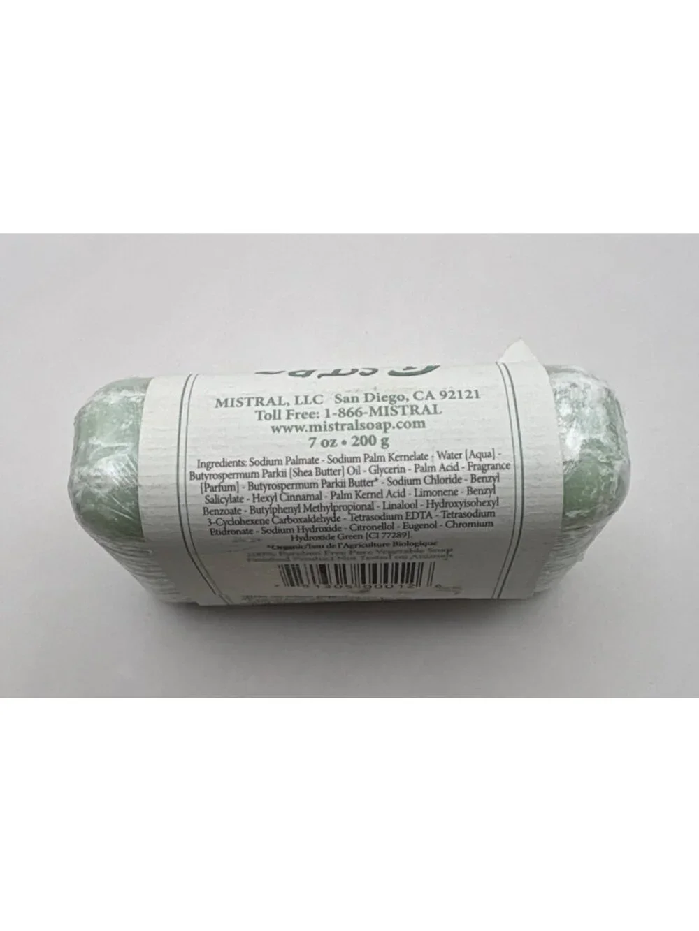 Mistral South Seas Luxury Bar Soap Shea Butter Savon Extra Fin 7oz France SEALED